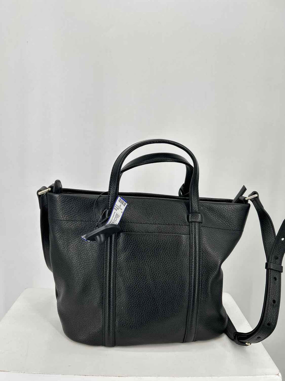 Radley London Black Pebbled Leather Satchel