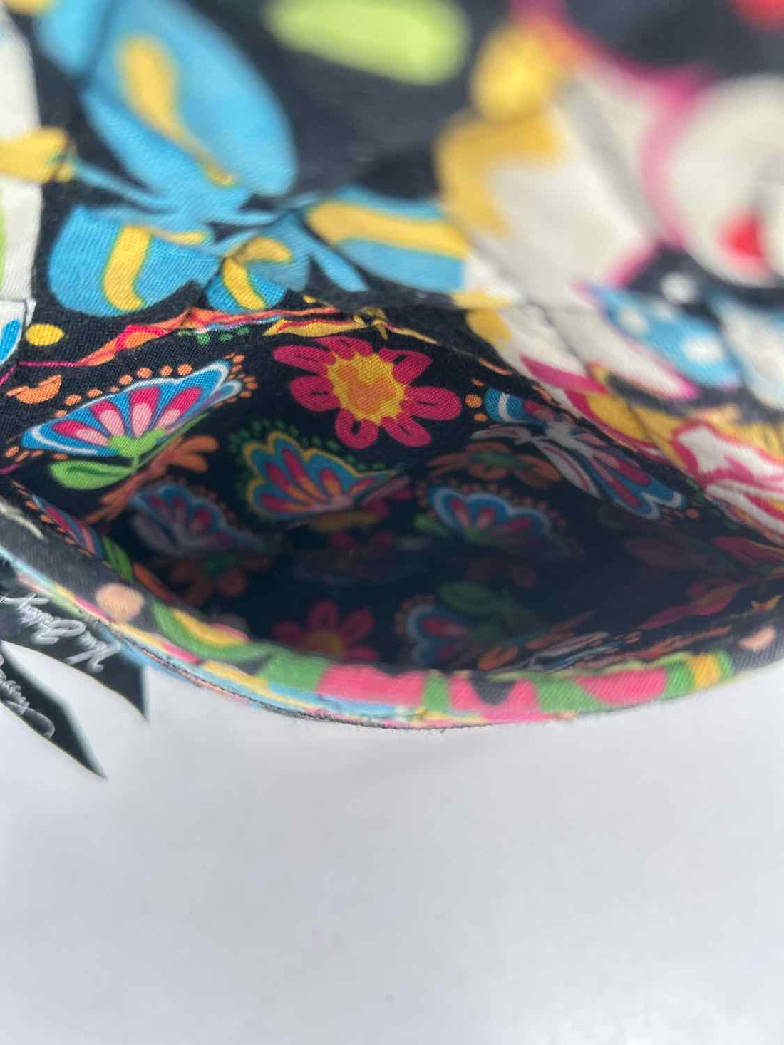 Vera Bradley Black Floral Quilted Crossbody
