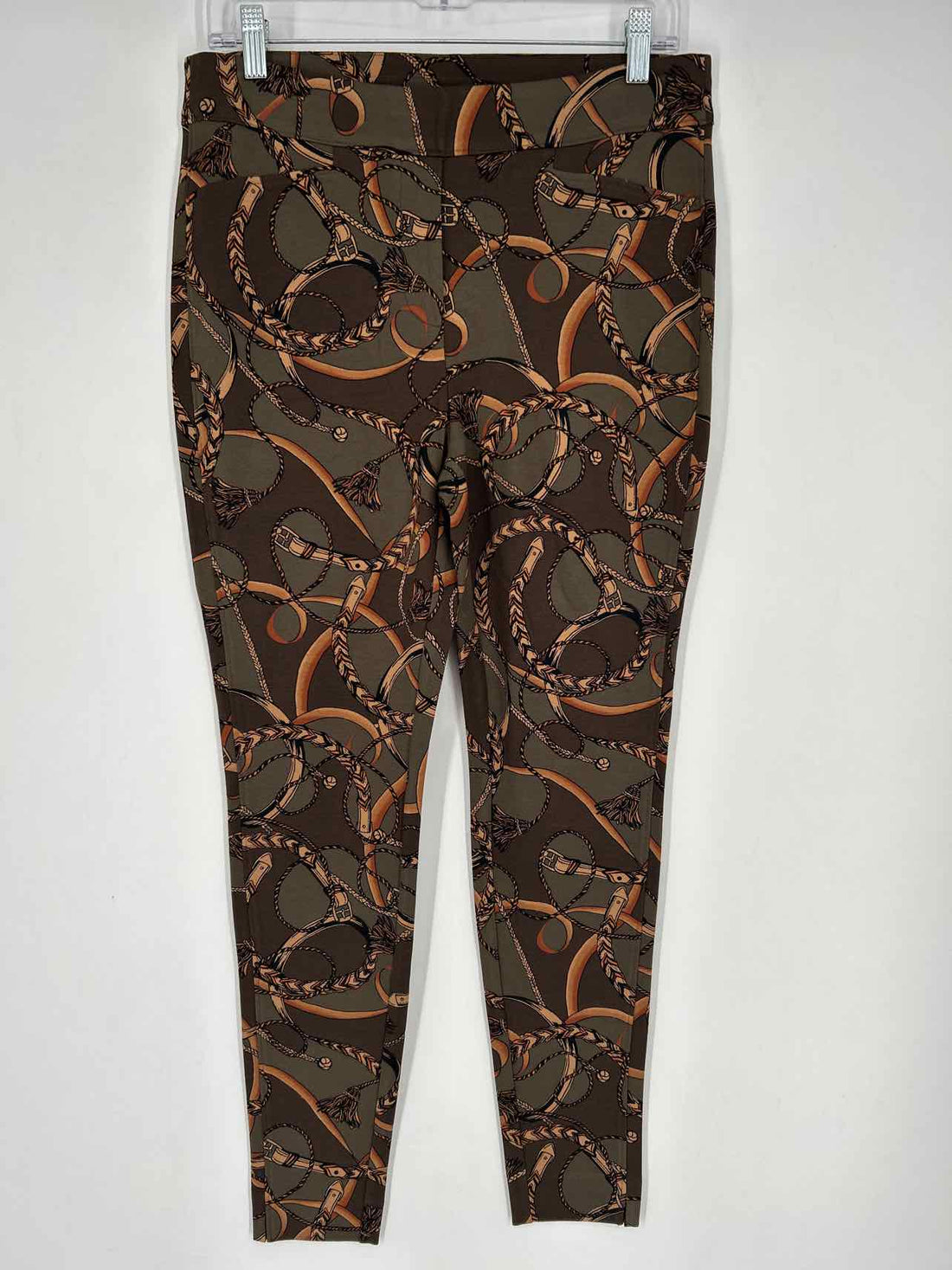 Chicos Size 1 (M) Brown Print Pants