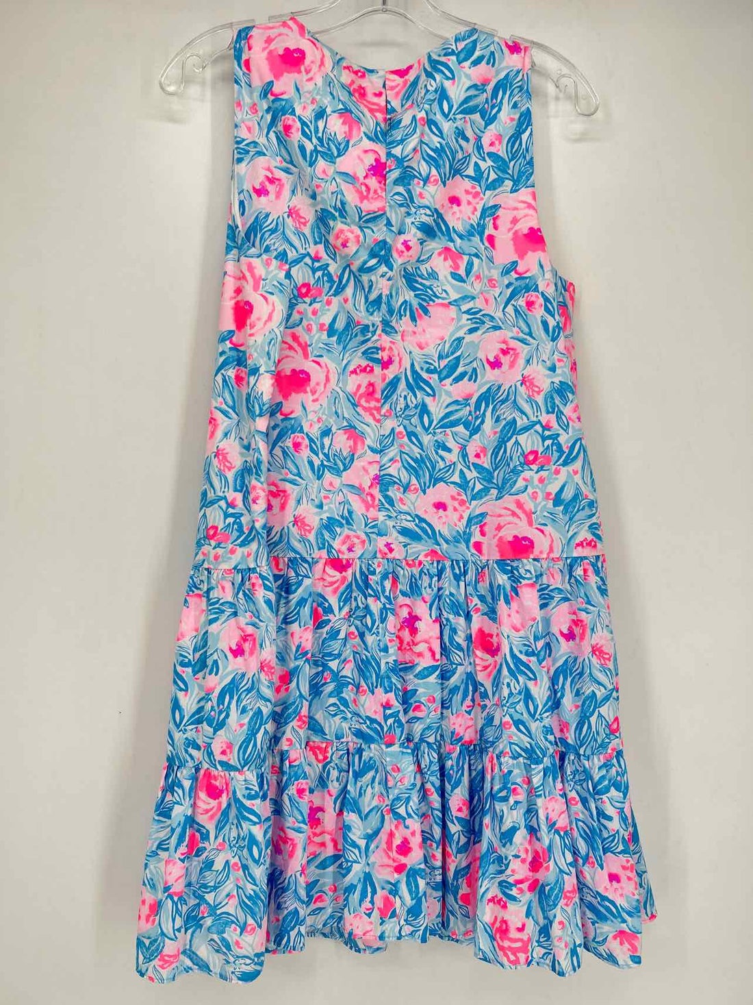 Lilly Pulitzer Size M Blue & Pink Print Dress