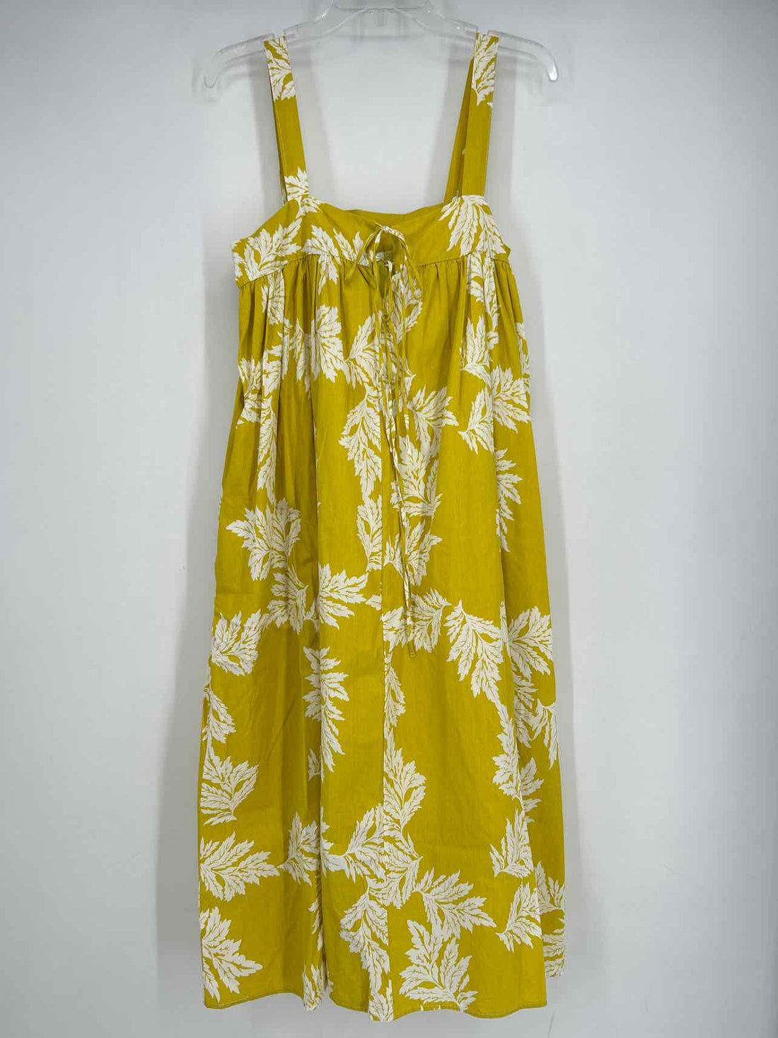 Stitch Drop Size S Yellow/Green & White Dress