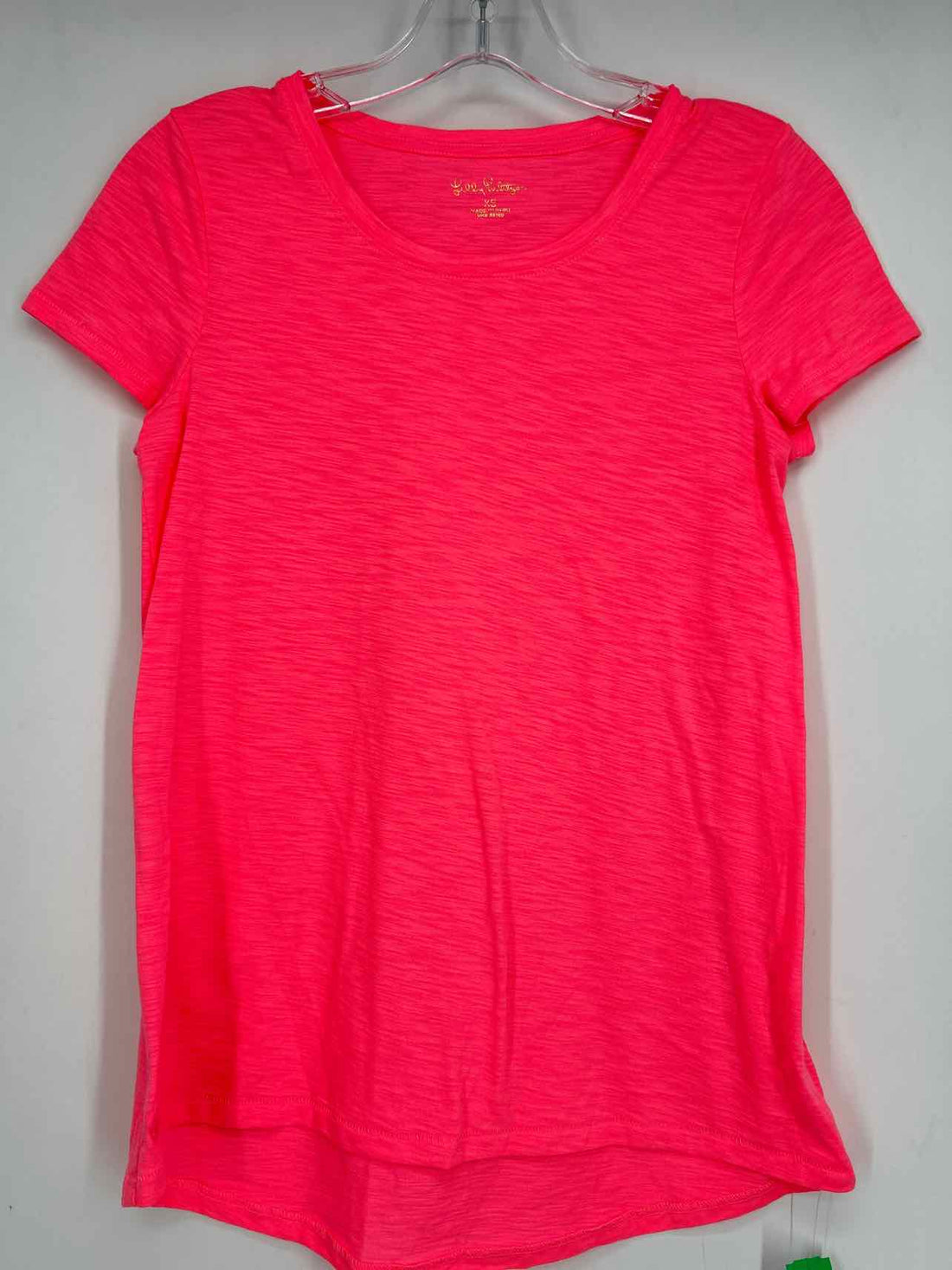 Lilly Pulitzer XS Neon Pink Short Sleeve Lilly Pulitzer Top