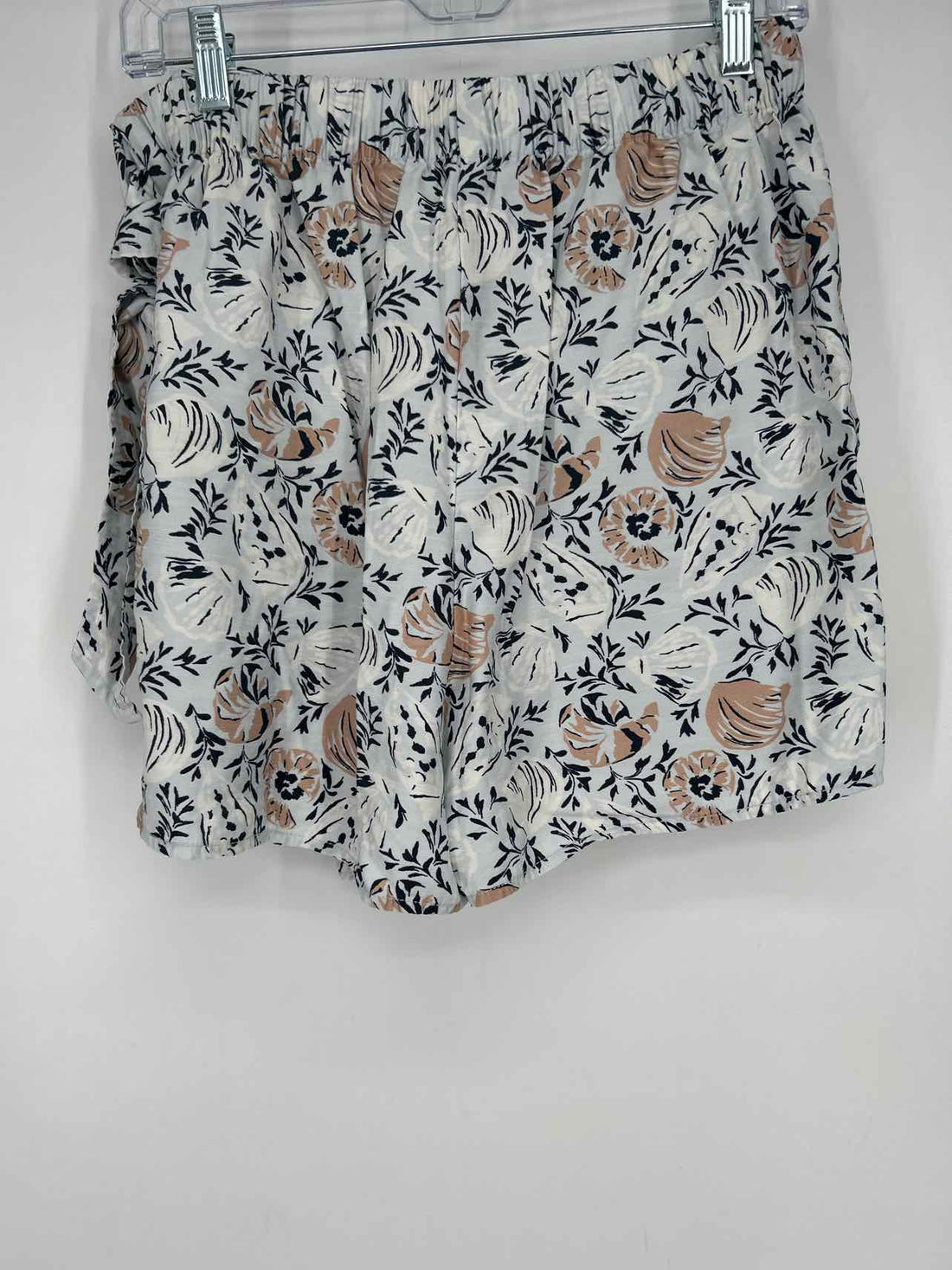 Loft Size S Light Blue & White Print Skort