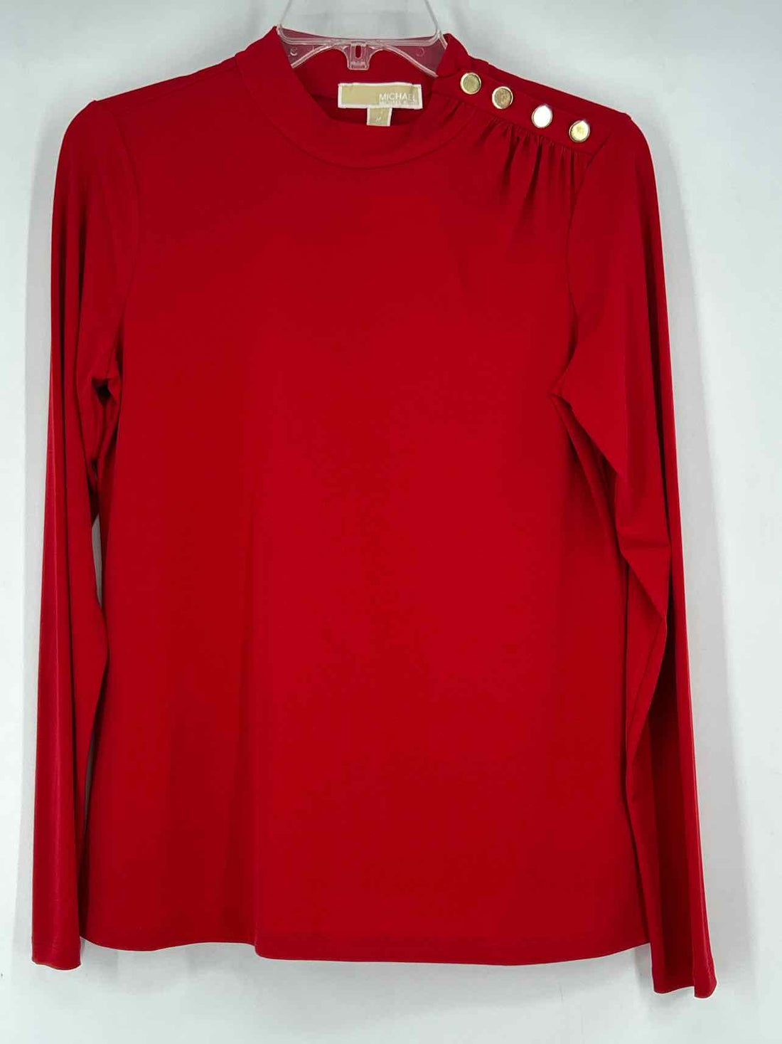 Michael Kors Size M Red Long Sleeve