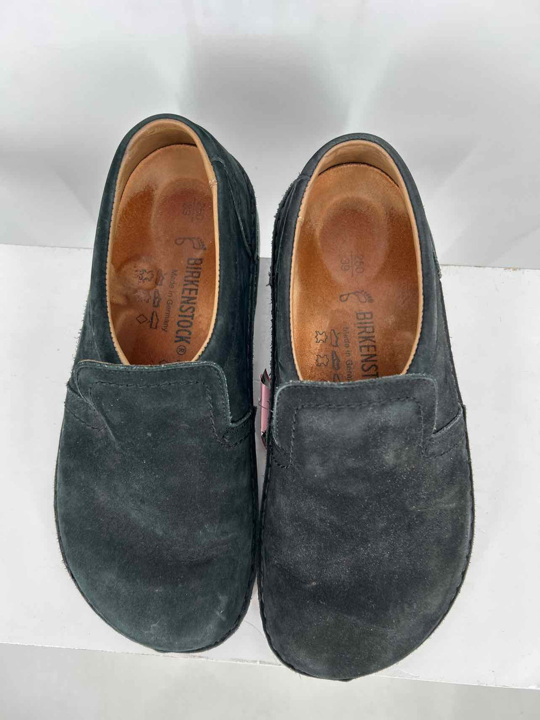 Birkenstock Women Size 39 (8.5-9) Black Suede Loafers