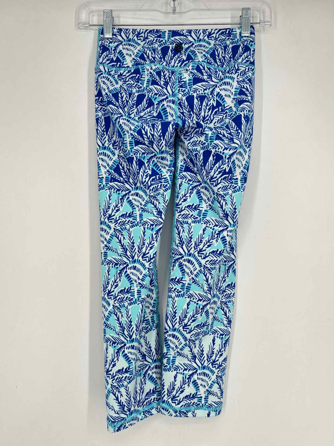 Lilly Pulitzer Luxletic Size XXS Blue Print Lilly Pulitzer Luxletic Leggings
