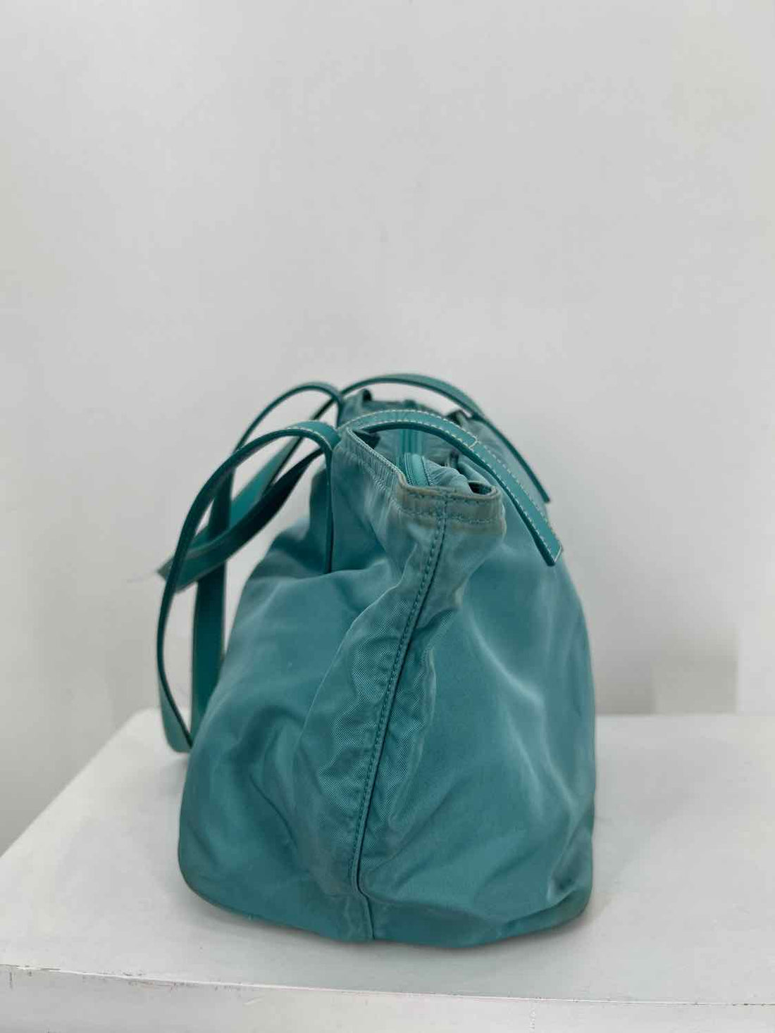 Prada Blue Tessuto Vintage LUXURY