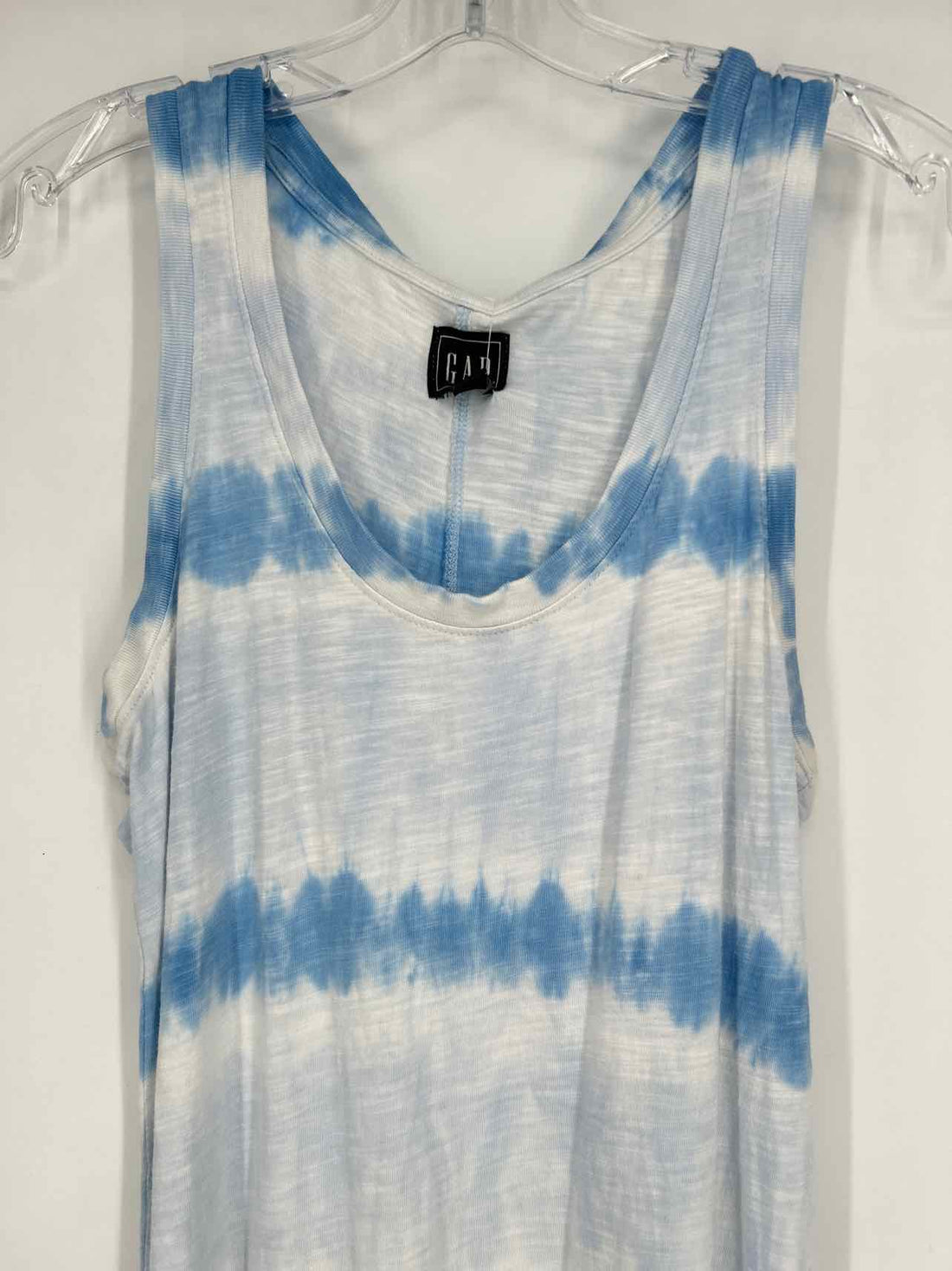 Gap Size S Light Blue Tie Dye Sleeveless Dress