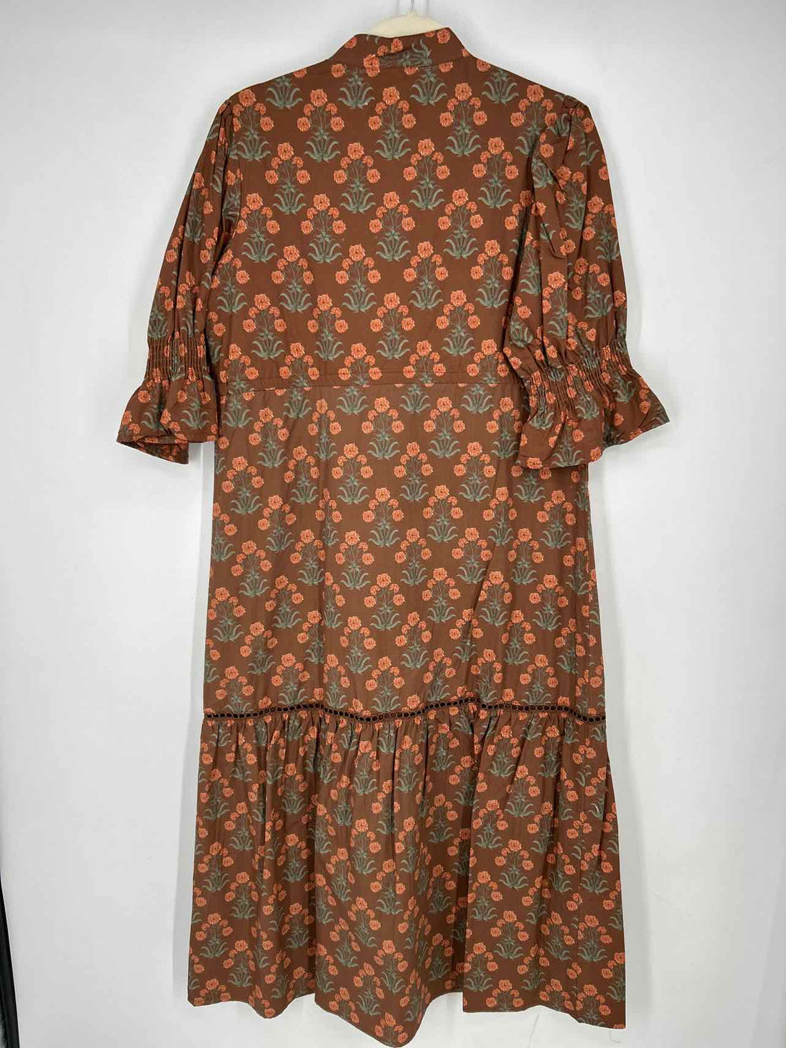 Marigold by Victoria Dunn S Brown & Pink Floral New Boutique Dress