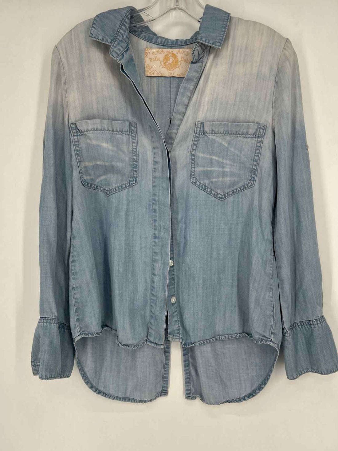 Bella Dahl Size XS Chambray Long Sleeve