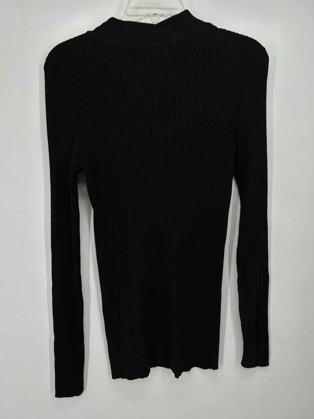 99 Jane Street Size M Black Ribbed Sweater