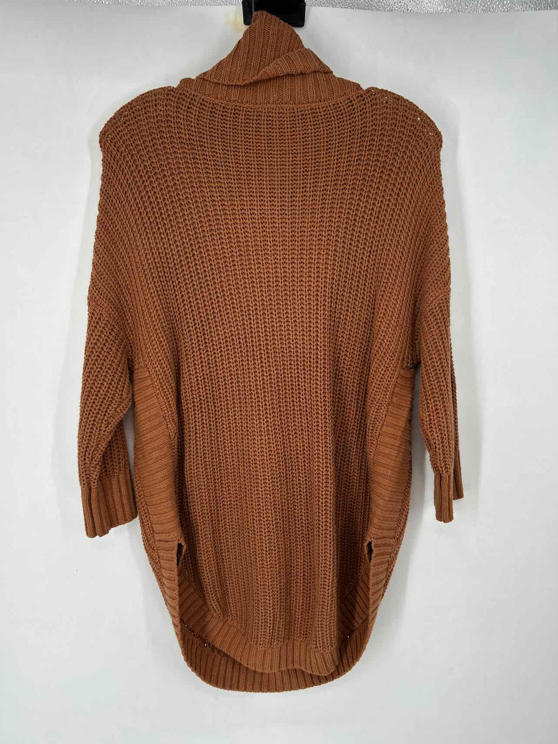 Express Size M Rust Knit Sweater