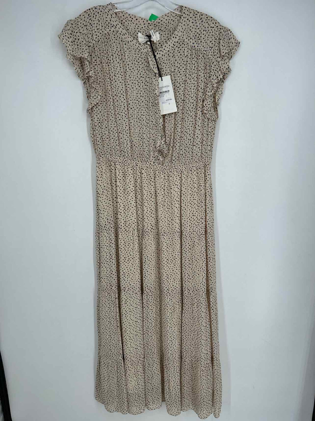 ba&sh Size L Cream Print NWT Dress