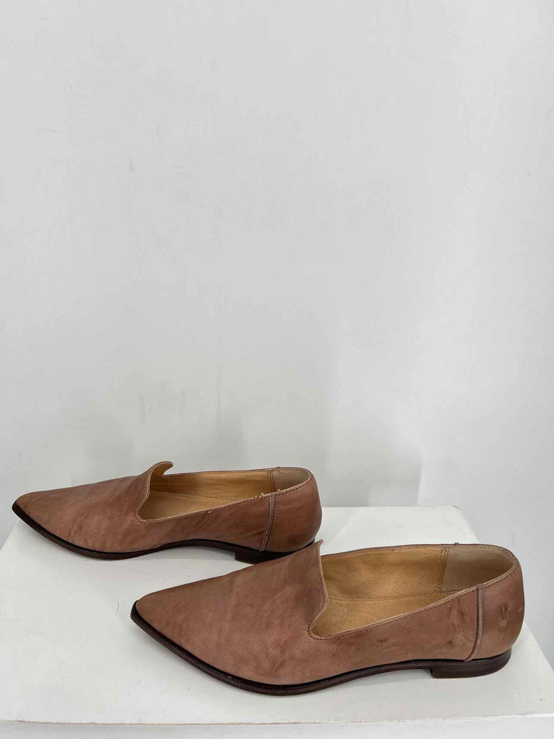Frye Women Size 8 Brown Genuine Leather Flats