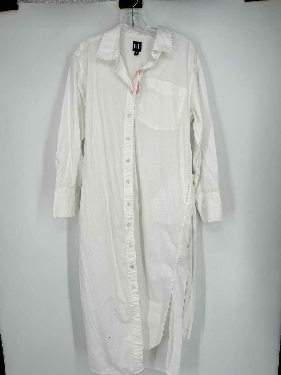 Gap Size S White Long Sleeve Dress
