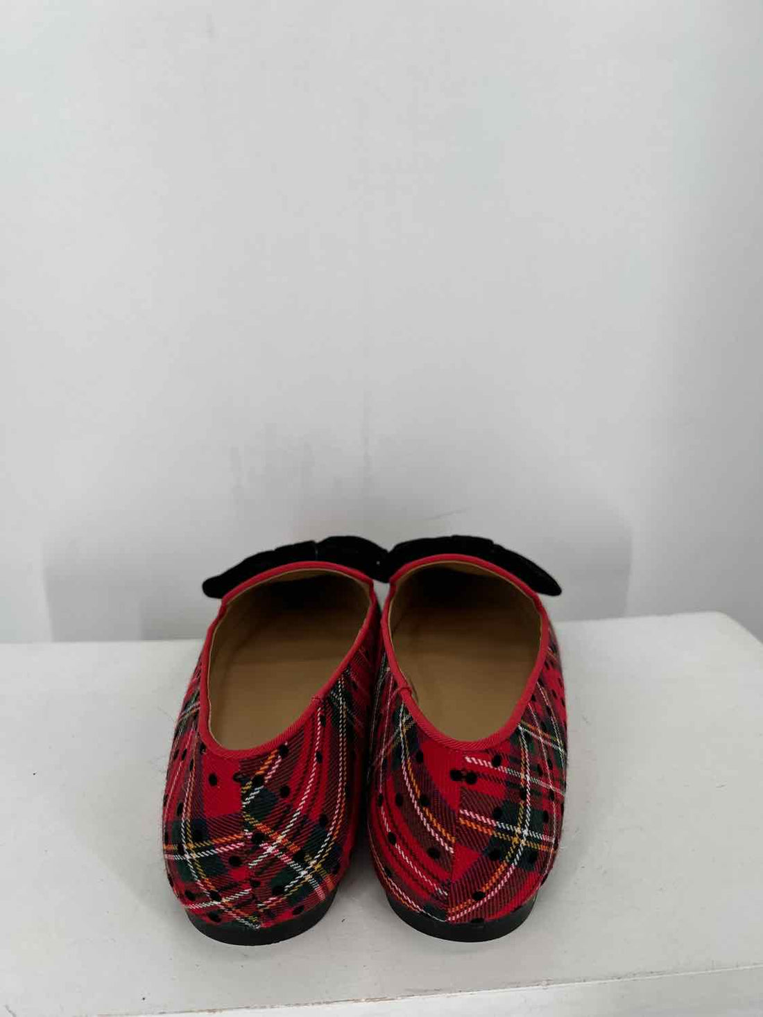 Talbots 8 Red Plaid Holiday