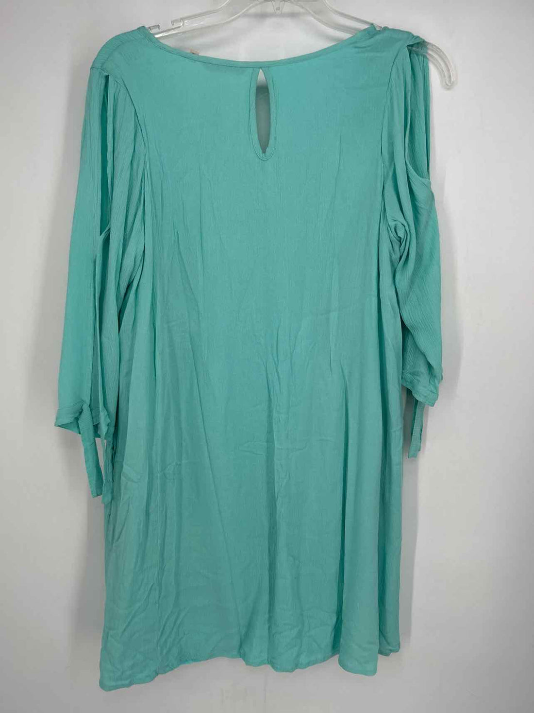 Soft Surroundings Size L Aqua Dress