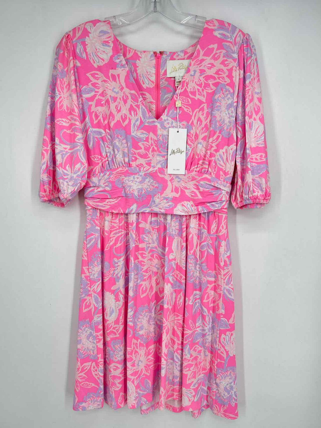 Lilly Pulitzer 4 Neon Pink Print NWT Lilly Pulitzer Dress