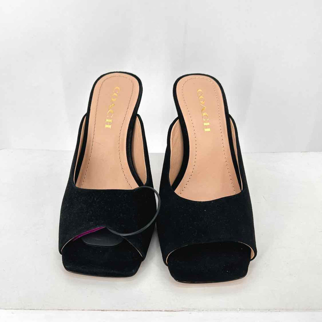 Coach Women Size 7 Black Heels