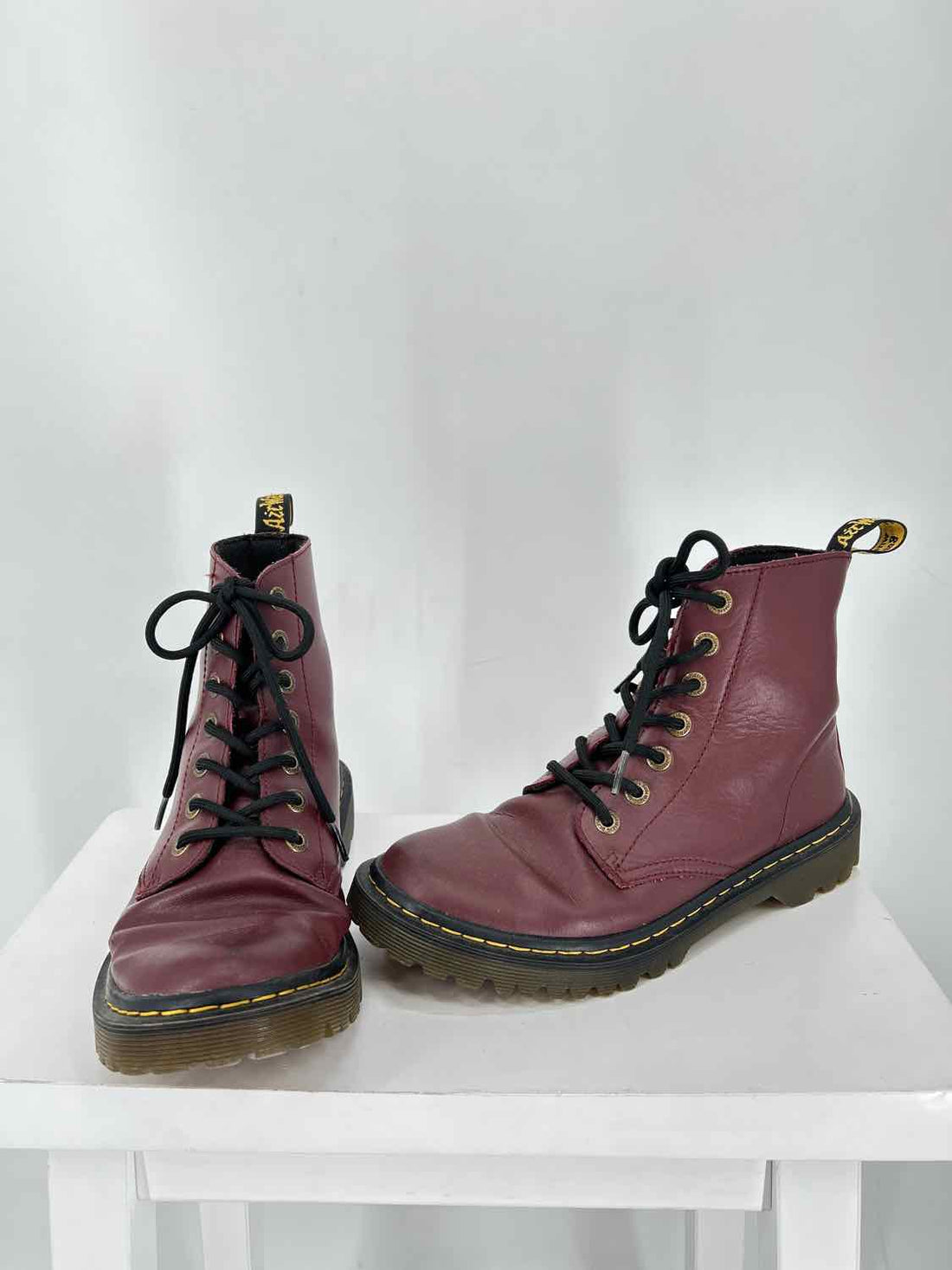 Dr. Martens Women Size 8 Burgundy Ankle Boot