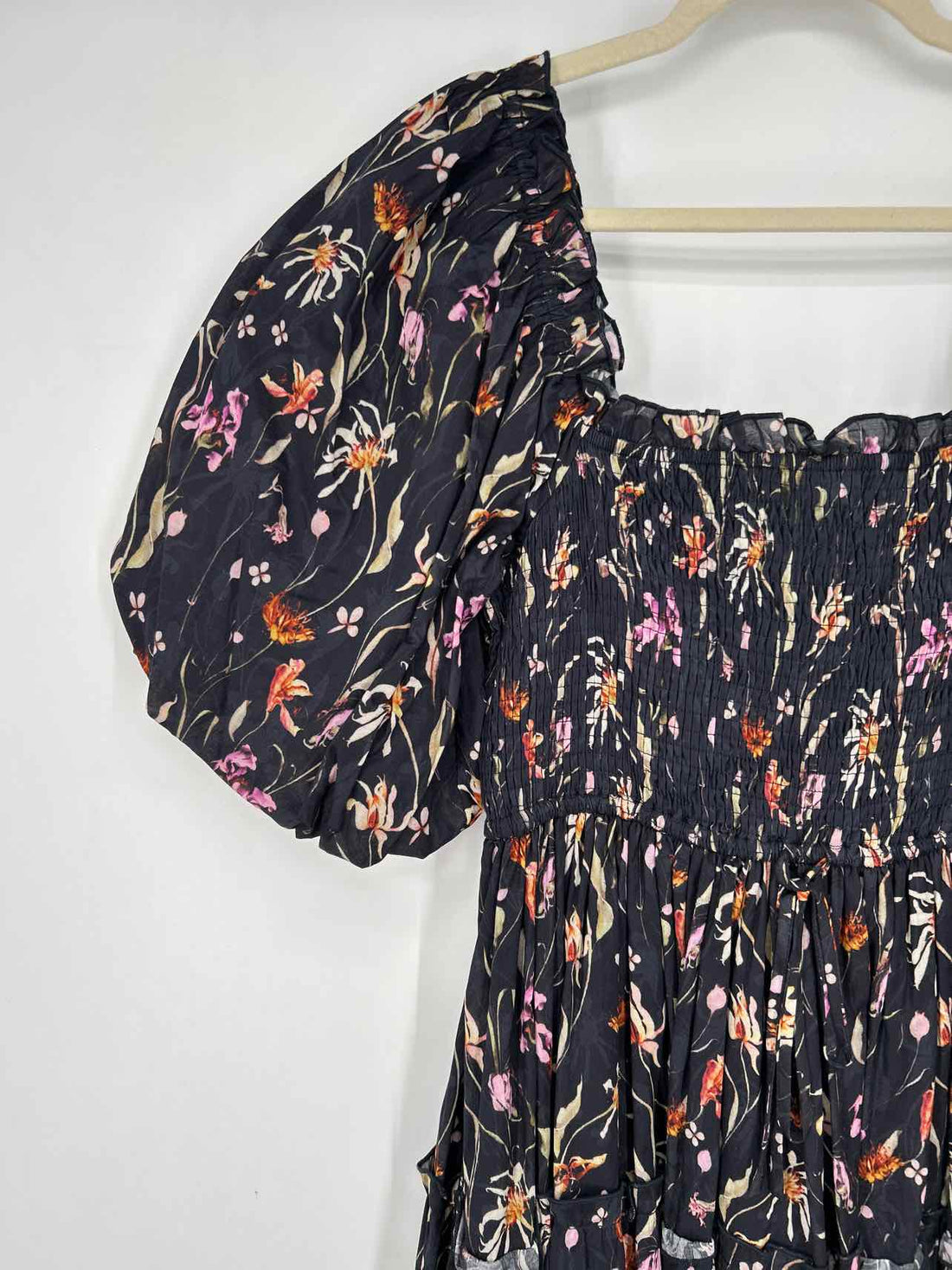 Aureum S Dark Navy Floral New Boutique Dress