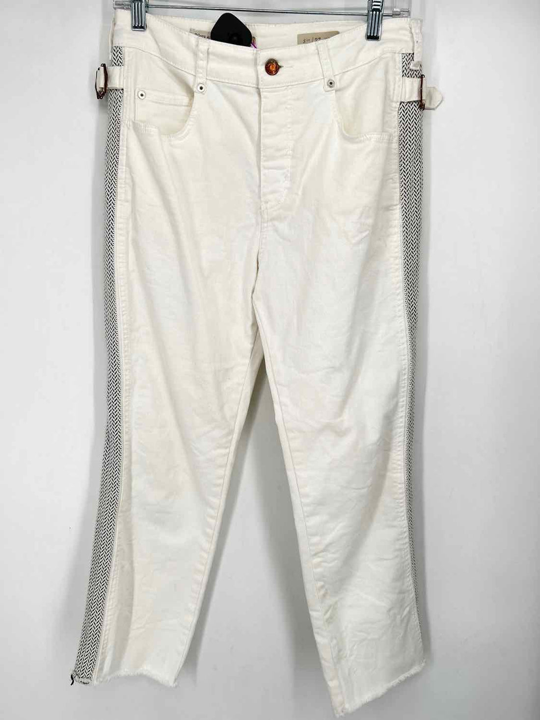 Pilcro Size 27P White Jeans