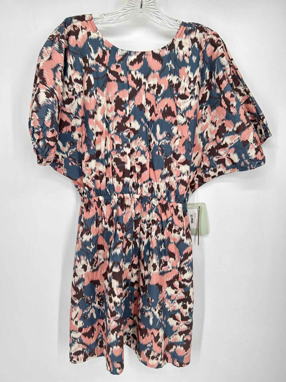 Cleobella XS Blue Pink & White Print NWT Boutique Dress
