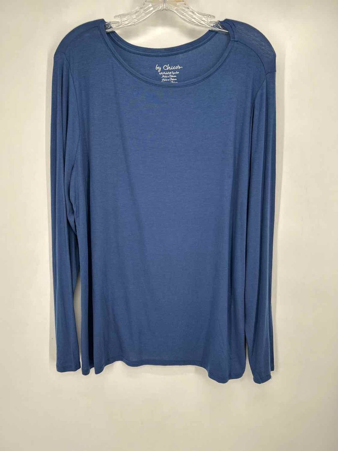 Chicos Size 3(XL) Blue Long Sleeve