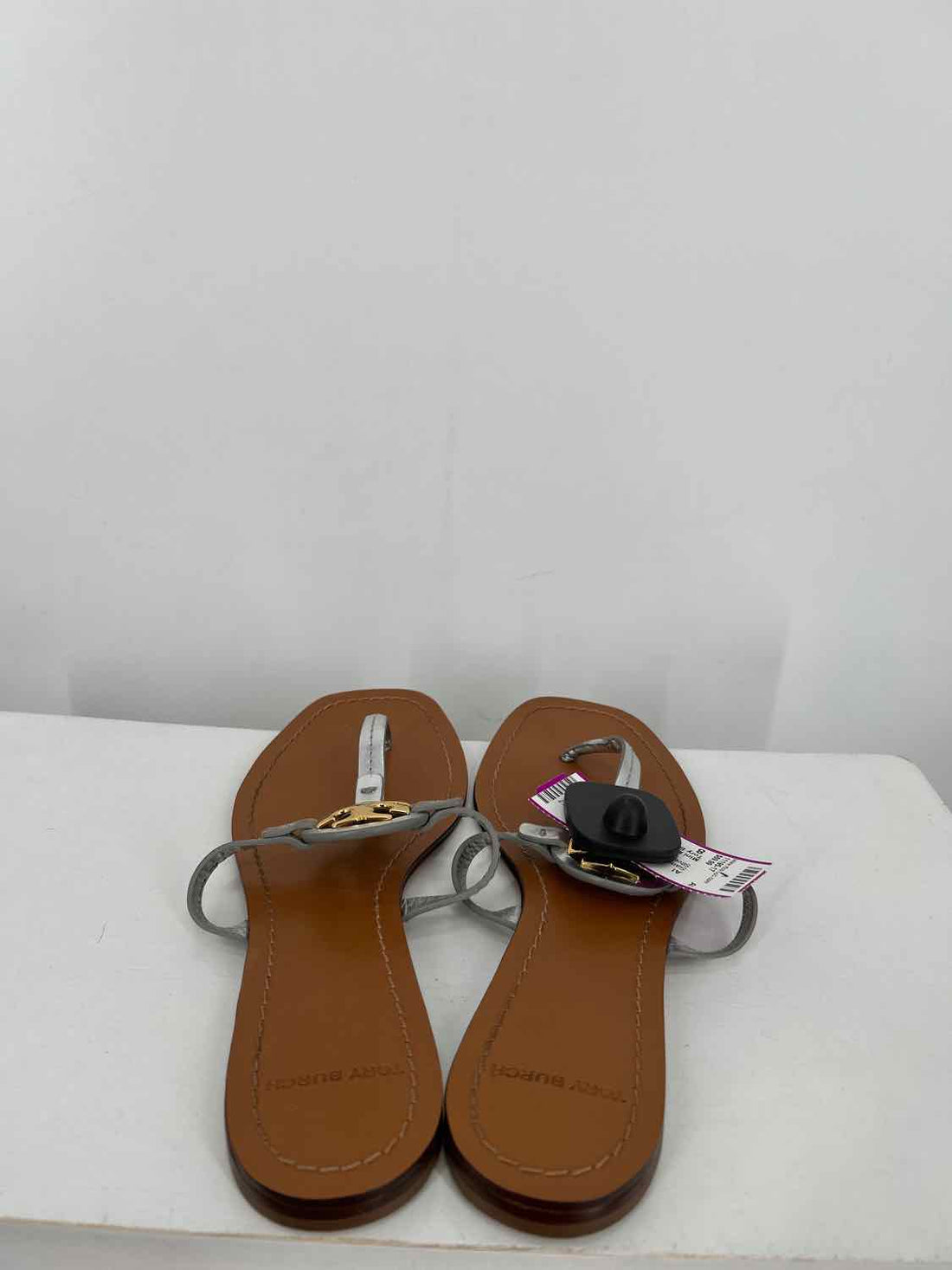 Tory Burch Women Size 8 Silver & Gold Sandals