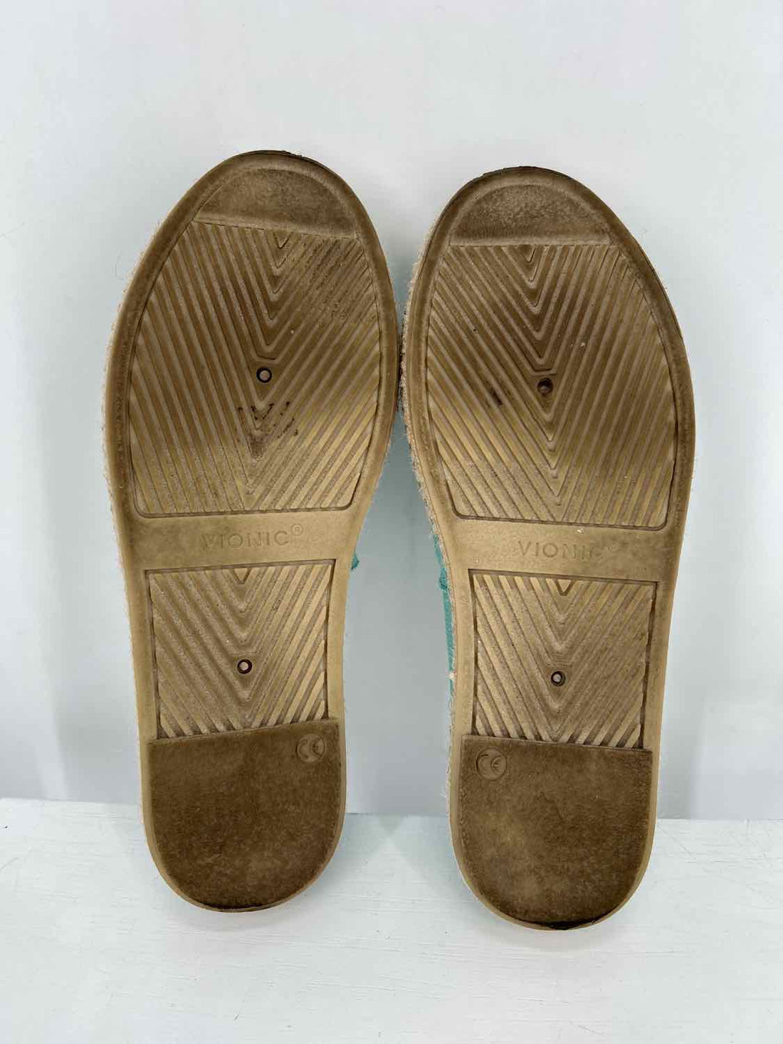 Vionic Beach Women Size 7.5 Turqouise Espadrilles