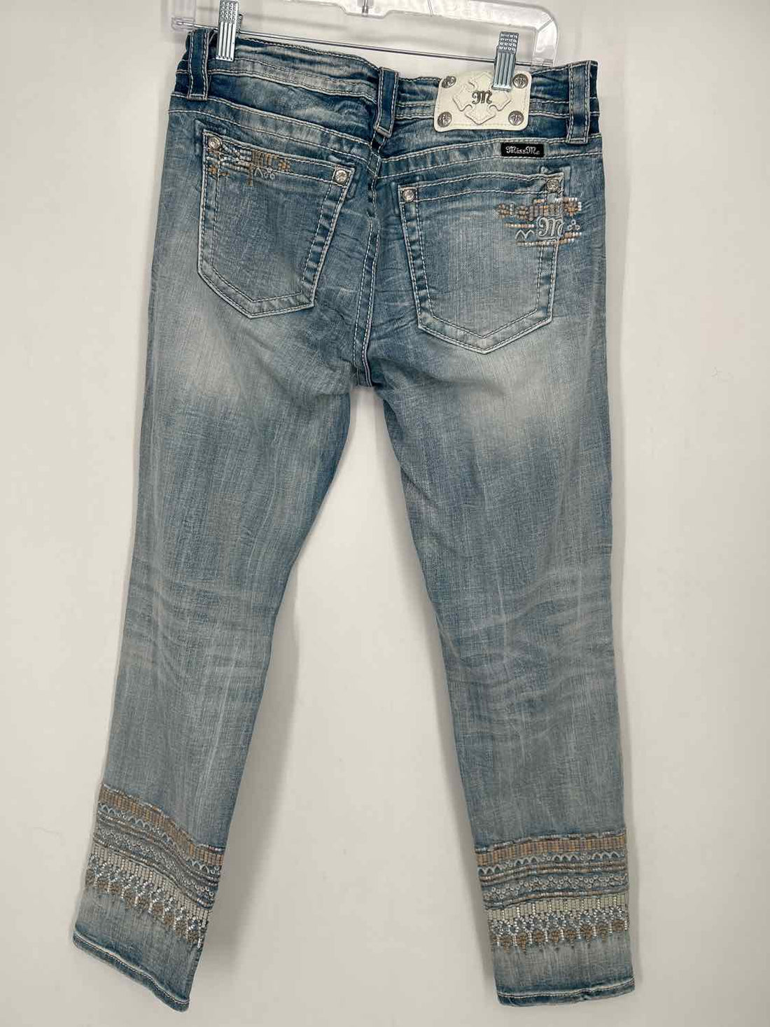 Miss Me Size 30 Light Wash Denim Jeans