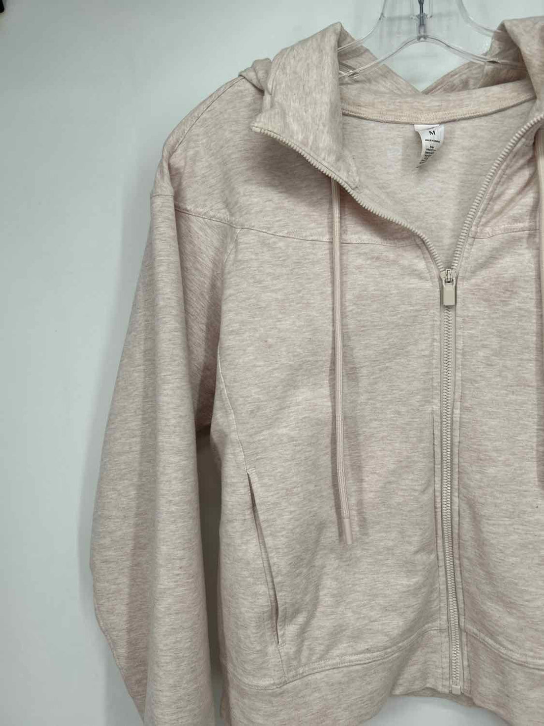 Yogalicious Size M Beige Active Jacket