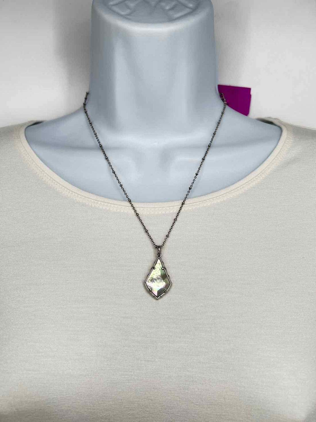 Kendra Scott Silvertone Necklace