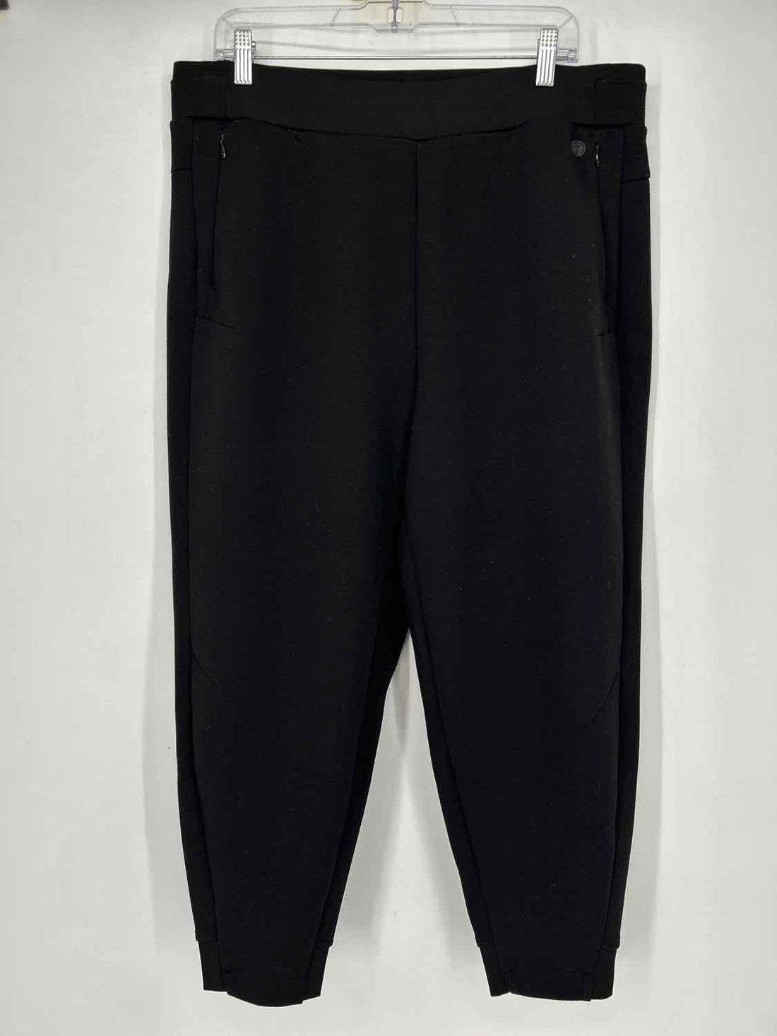 T By Talbots Size XLP Black Active Pants
