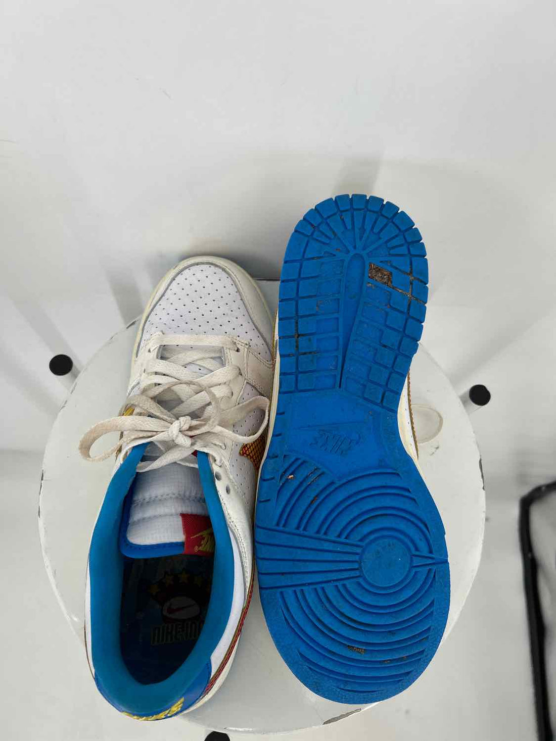 Nike Women Size 41 White Dunk Low Retro