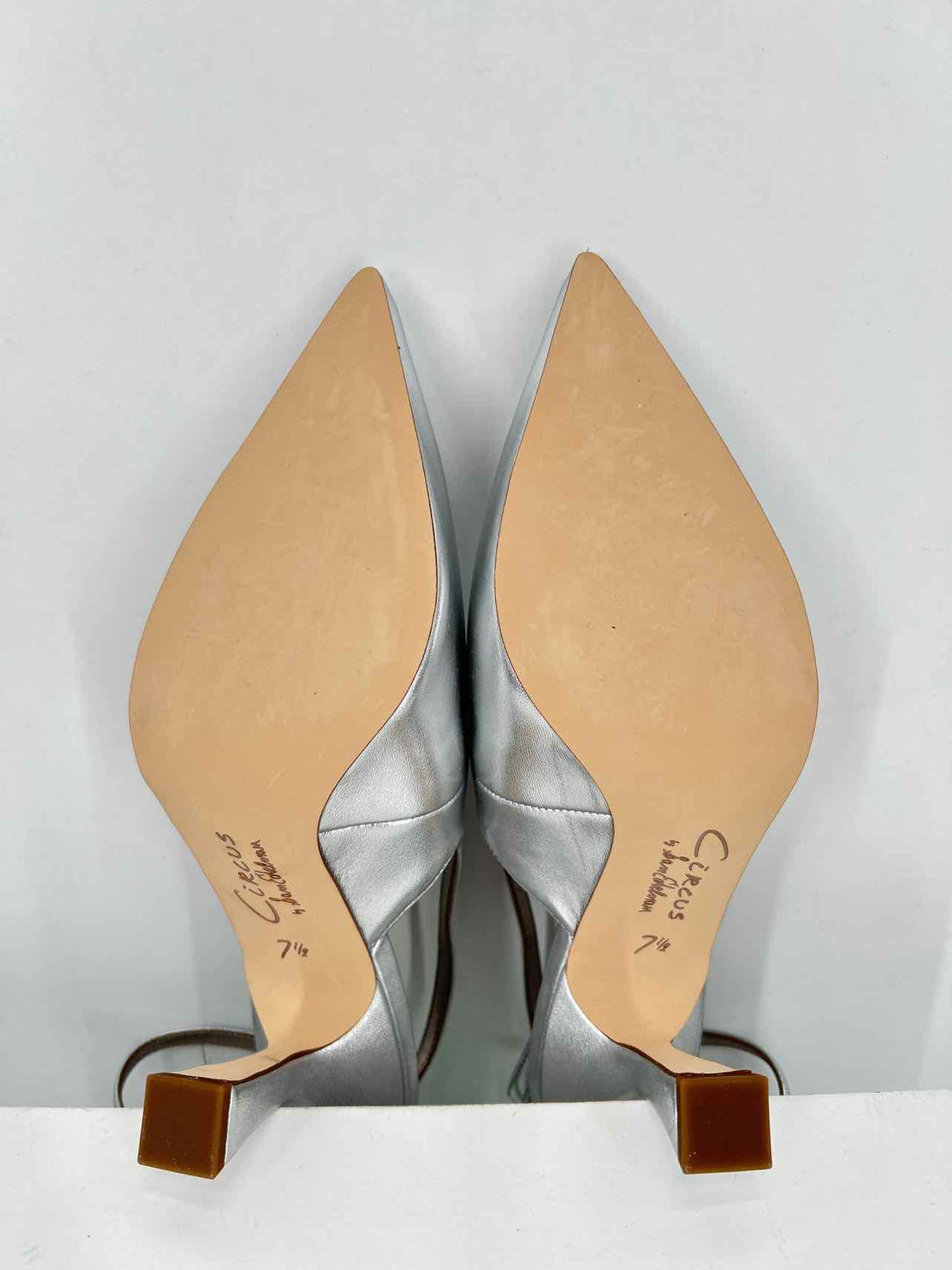 Circus By Sam Edelman Women Size 7.5 Silver Heels