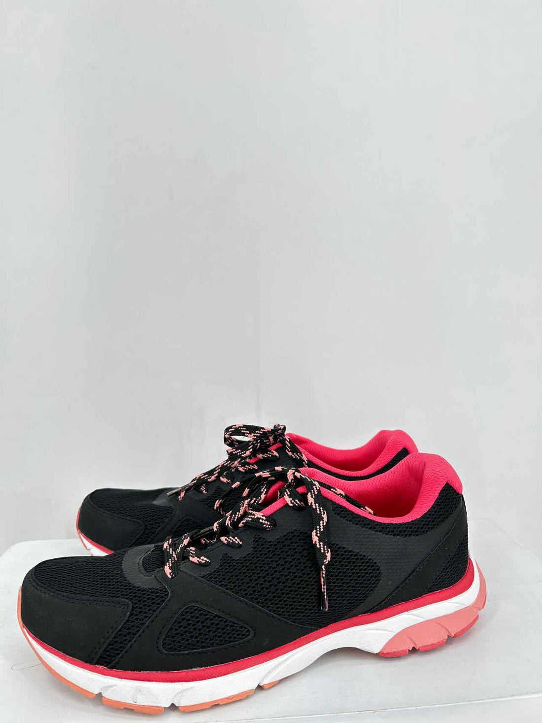 Vionic Women Size 9.5 Black & Pink Sneakers