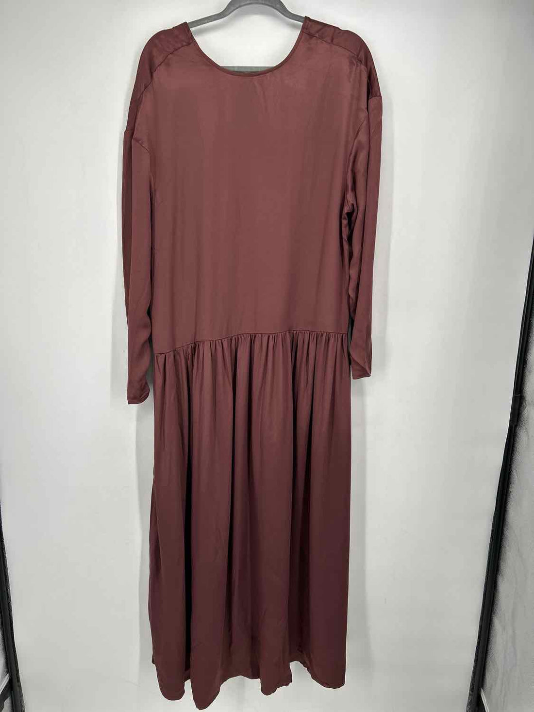 Asos Size 10 Mauve Long Sleeve Maxi