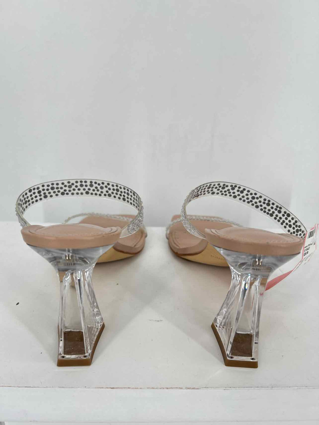 Marc Fisher Women Size 9 Clear Heels