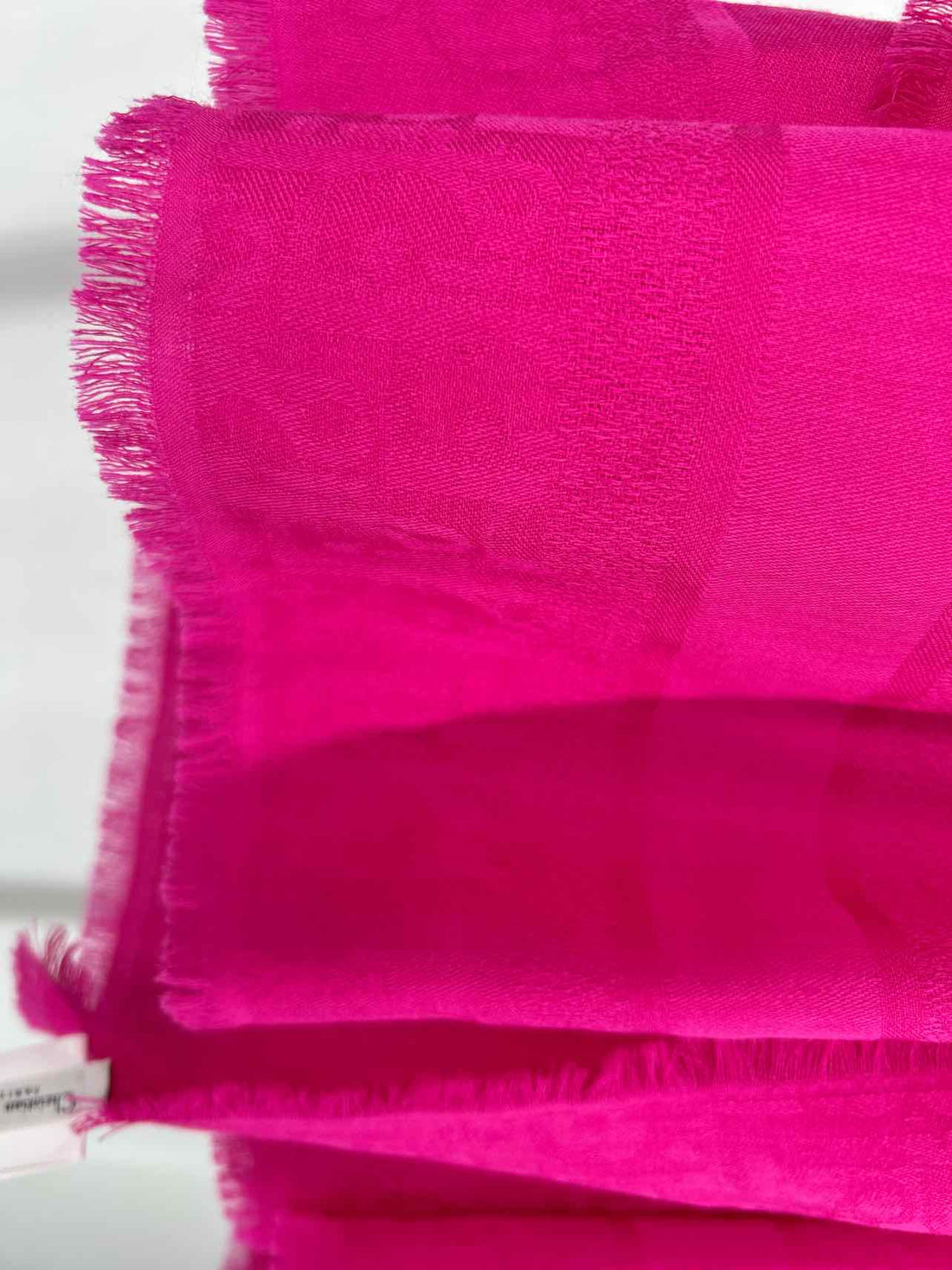 Christian Dior Wool Silk & Cashmere Fuchsia LUXURY