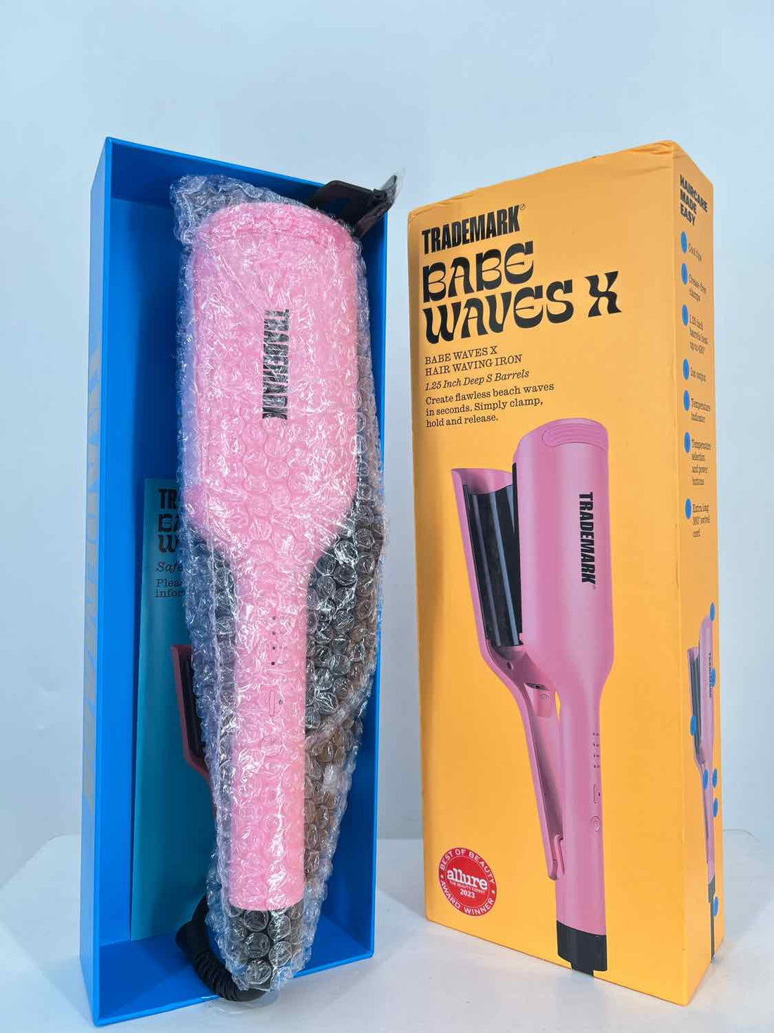 Babe Waves Hair waiving Iron Pink Misc.