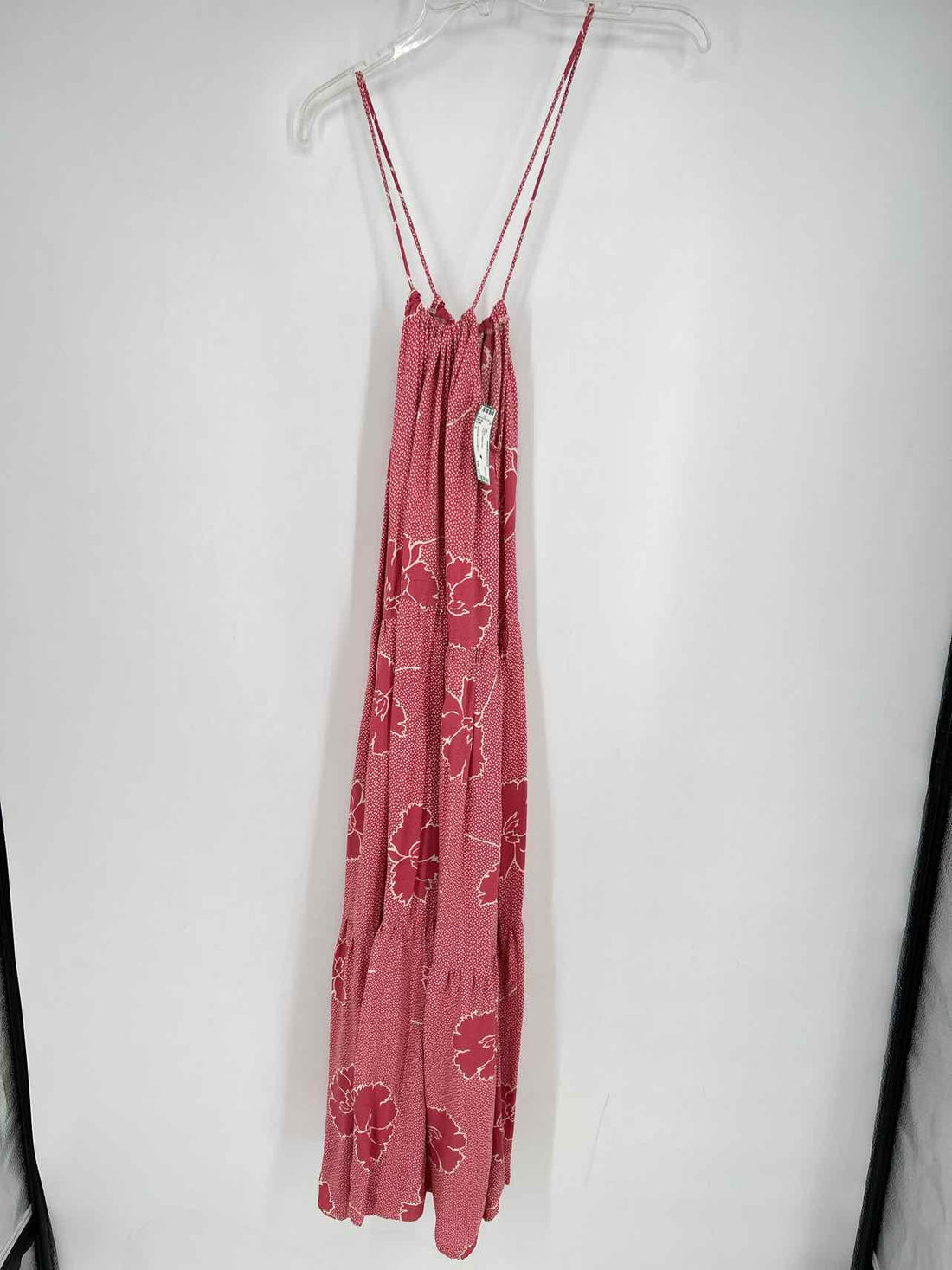 Show Me Your Mumu Size L Pink & White Print Dress