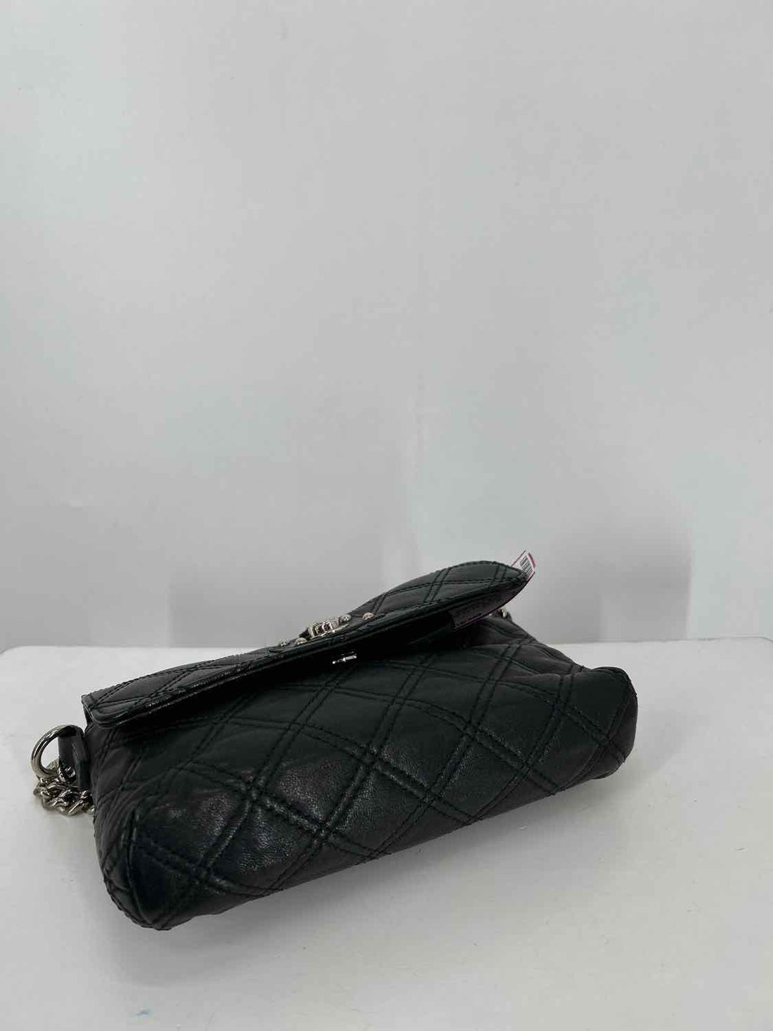 Marc Jacobs Black Genuine Leather Pre Owned Satchel