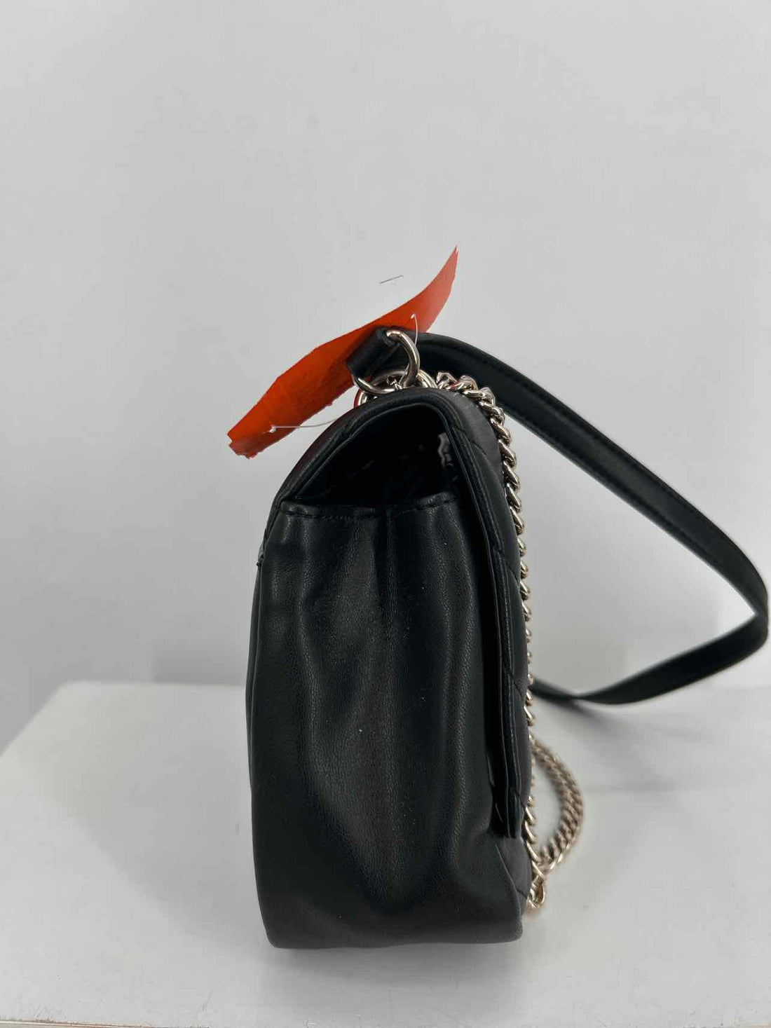 DKNY Black Faux Leather Crossbody