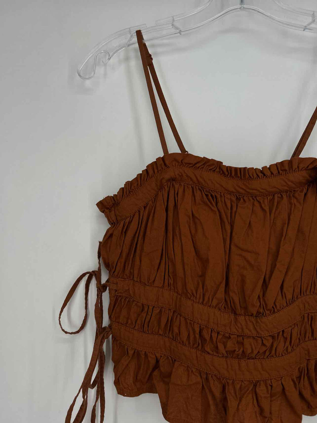 Free People Size M Brown Sleeveless