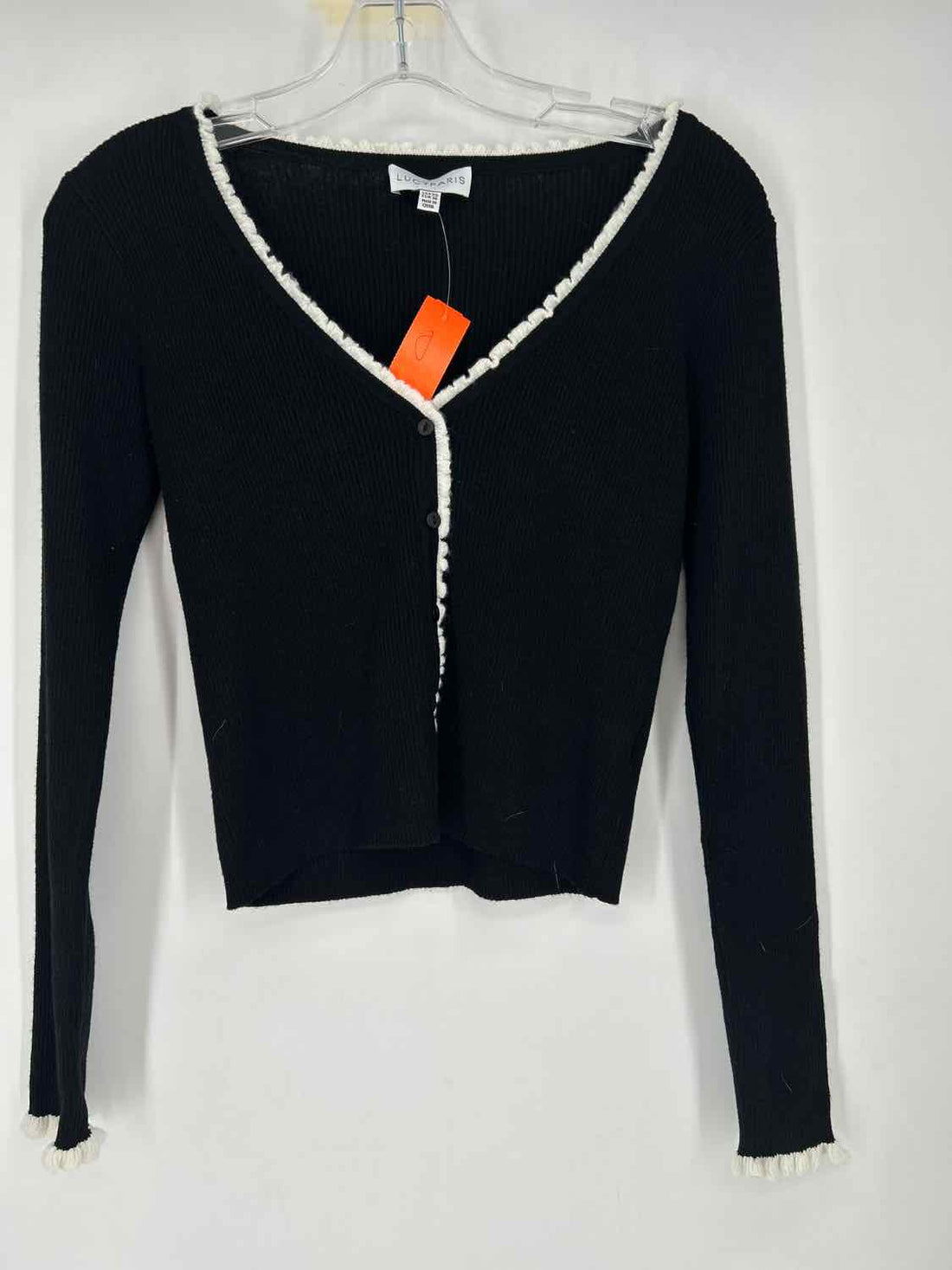 Lucy Paris Size XS Black Sweater