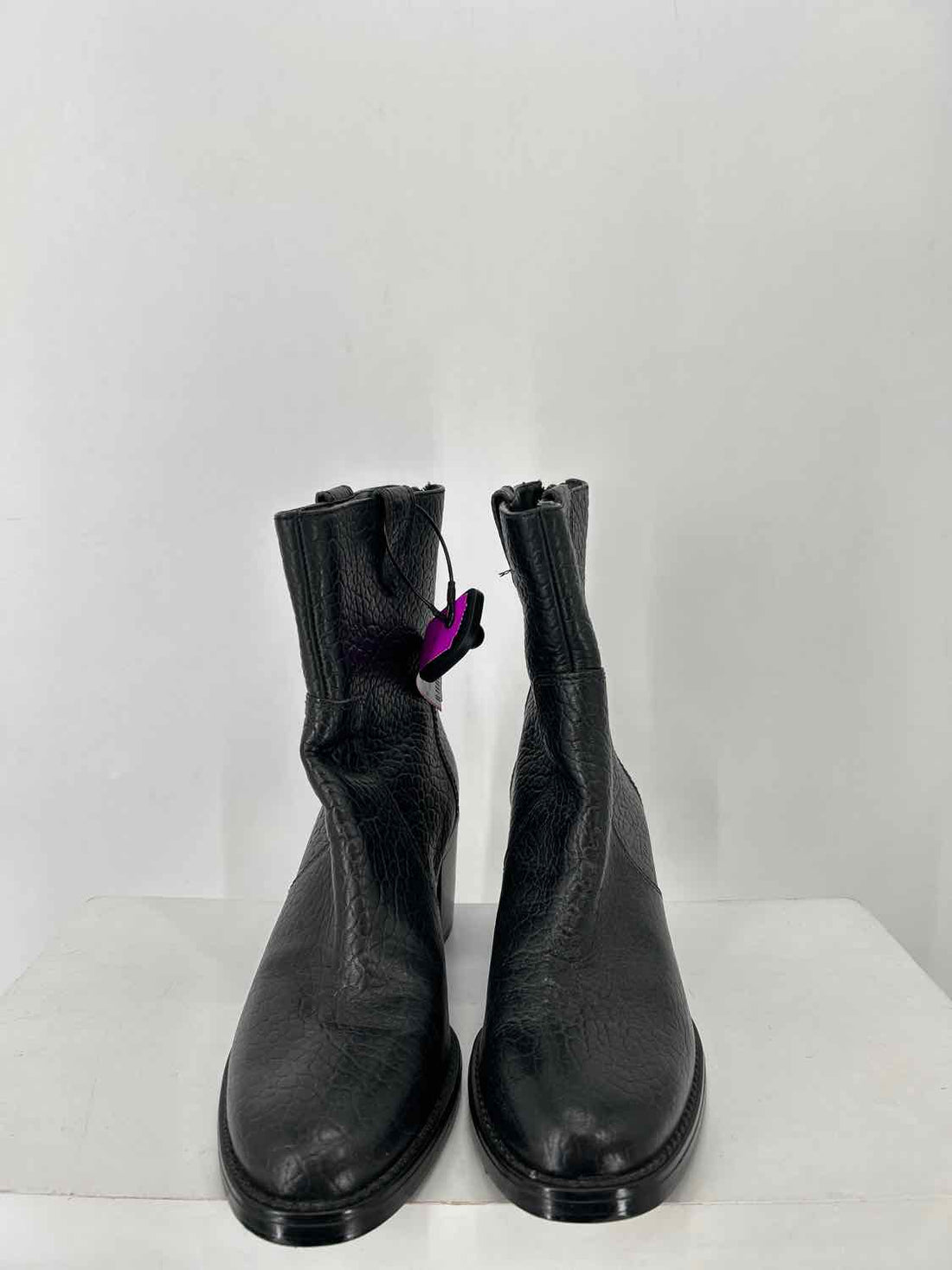 Vince Camuto Women Size 7.5 Black Genuine Leather Ankle Boot