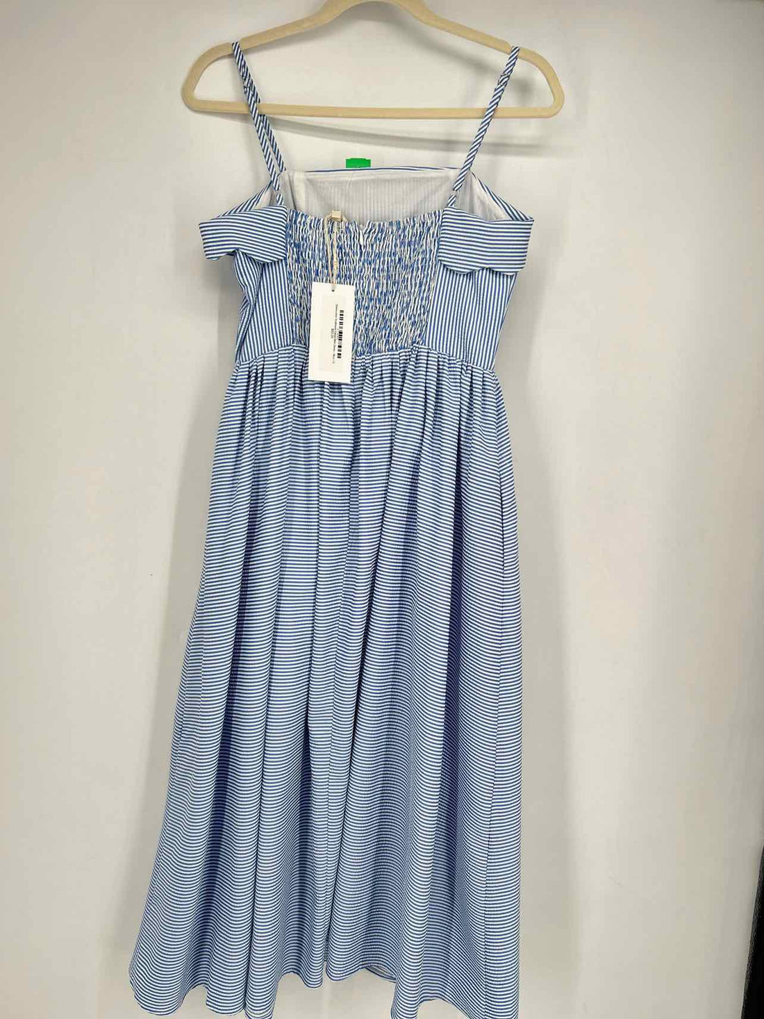 Reminiscence Size S Blue & White Striped Seersucker NWT Dress