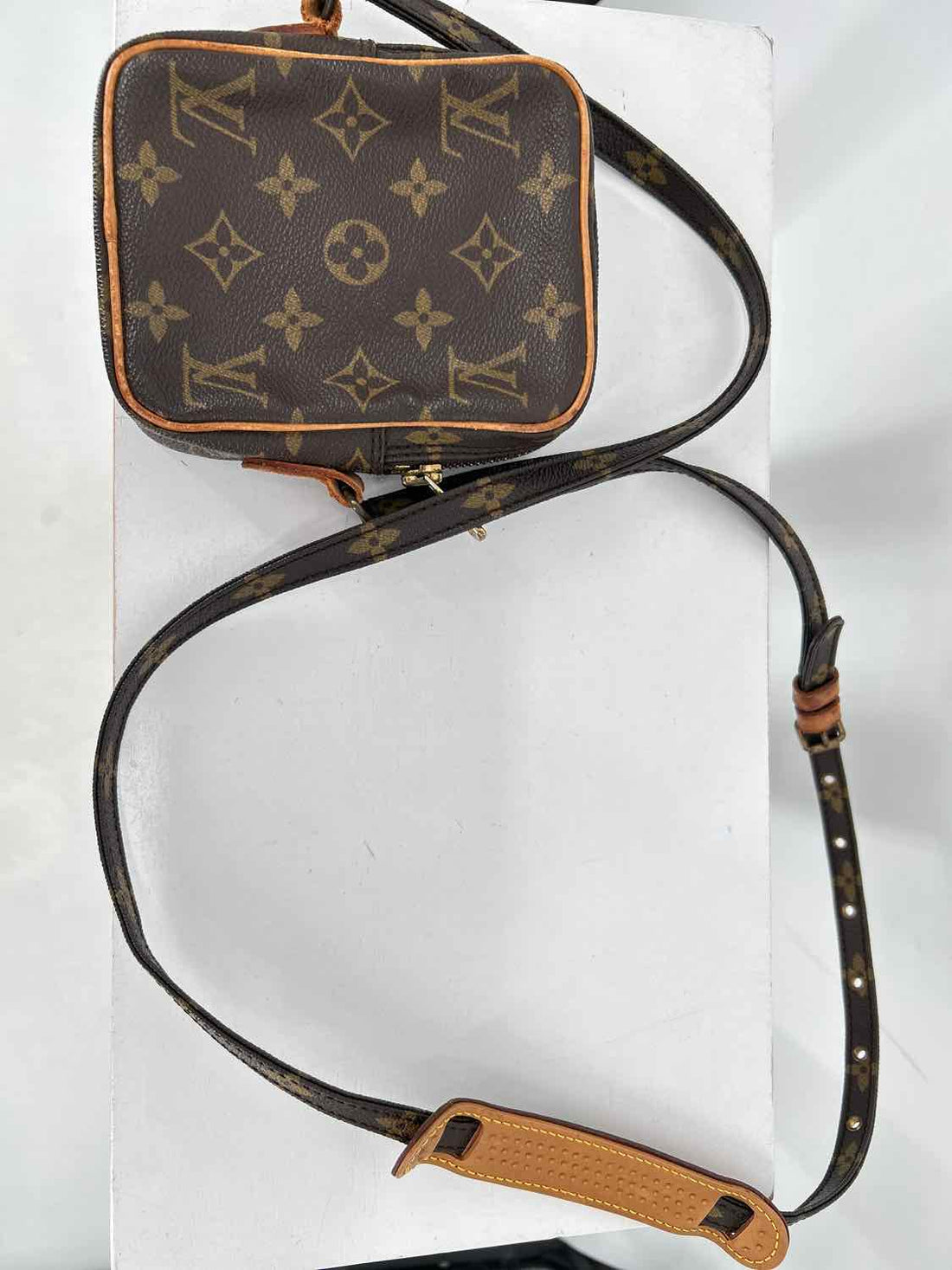Louis Vuitton Brown Monogram Coated Canvas Danube 15 LUXURY