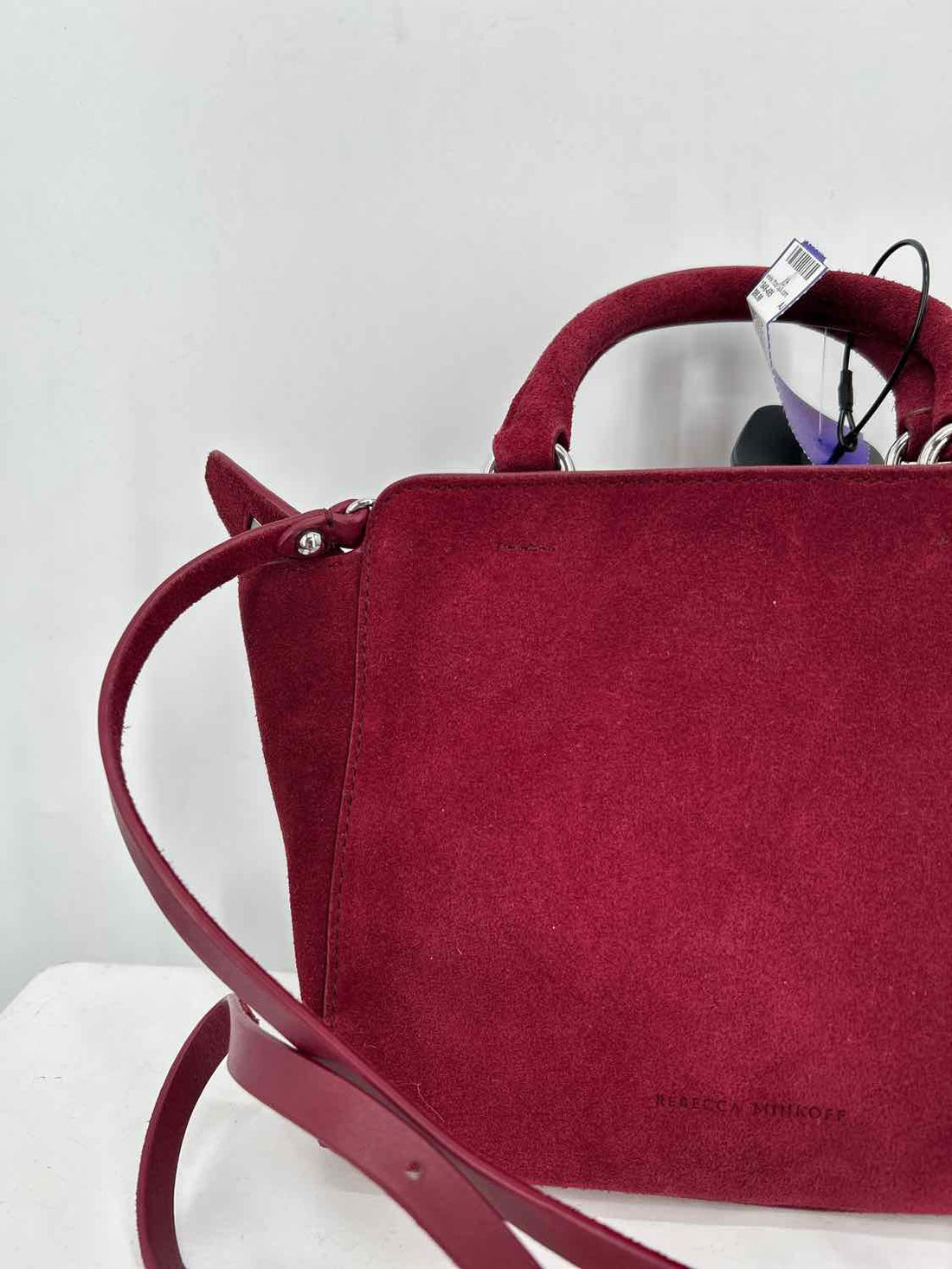 Rebecca Minkoff Maroon Suede Satchel